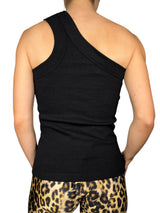 Polera Rib Asimétrica