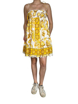 Vestido Aura Floral Off