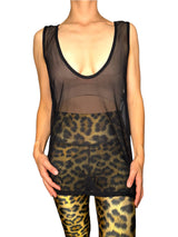 Top Black Alize Sheer Relax