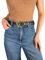 Cinturón Negro Tachas