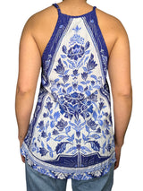 Blusa Flores Viscosa