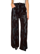 Jeans Wide Leg Devoré