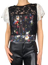 Blusa Seda y Encaje