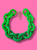 Collar Eslabón Verde