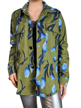 Chaqueta Denim Estampada