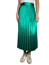 Falda Camilla Midirock En Metallic-Optik