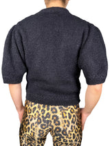 Cárdigan Mohair Cuello Redondo