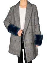 Abrigo Tweed Lana