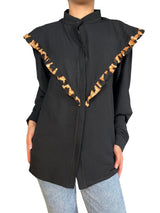 Blusa Negra Vuelos