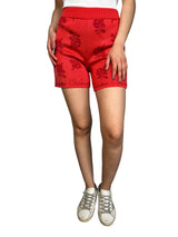 Shorts Tejido Flores