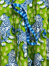 Vestido Lime Ricki x Printfresh Kaftan