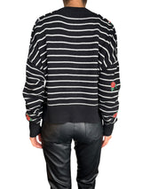 Sweater Flores Bordadas