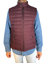 Parka Burdeo Sin Mangas