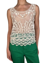 Top Bordado Traslucido