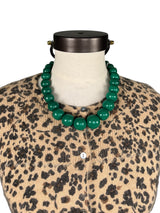 Collar Esferas Verde