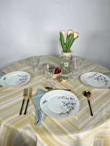 Set 3 Platos Borde de Oro