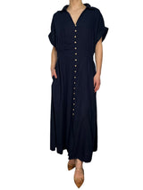 Vestido Botones Lino