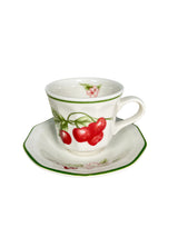 Set 4 Tazas Pequeñas Inglesas Borde Blanco