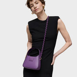 Mini bolso de hombro morado TOUS Lucia