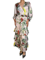 Vestido Lila Estampado