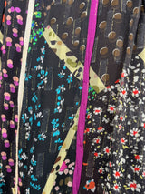 Vestido Viscosa Fibras Metalizadas