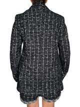Blazer Tweed Metalizado