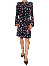 Vestido Cintura Elástica Flores