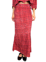 Falda Cuadros Jacquard