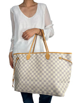 Cartera Neverfull GM Damier Azur