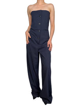 Enterito Azul Strapless