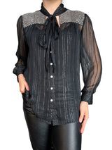 Blusa Fibras Metalizadas