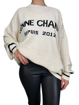 Sweater Bonne Chance Crudo
