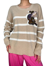 Sweater Leopardo Rayas