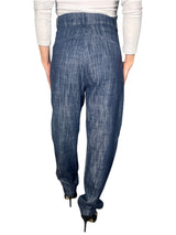 Pantalón efecto denim