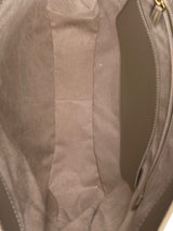 Cartera Cuero Beige