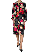 Vestido Camisero Estampado
