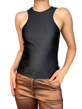 Top Negro Sin Mangas