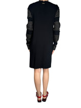 Vestido Tejido Tachas