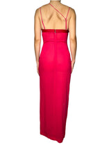 Vestido Asymmetric Bra Long