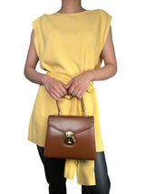 Bolso Cuero Camel