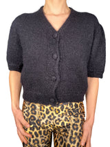 Cárdigan Mohair Cuello Redondo