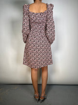 Vestido Viscosa Flores