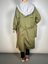 Trench Con Capucha