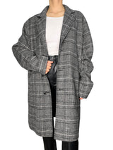Abrigo Glen Plaid Reversible