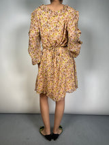 Vestido Viscosa Flores