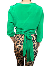 Blusa Wrap Seda