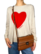 Bandolera Rockstud Cuero