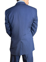 Blazer Lana Azul Marino