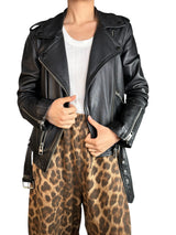 Chaqueta Biker Cuero