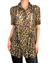 Blusa Celine Leopardo